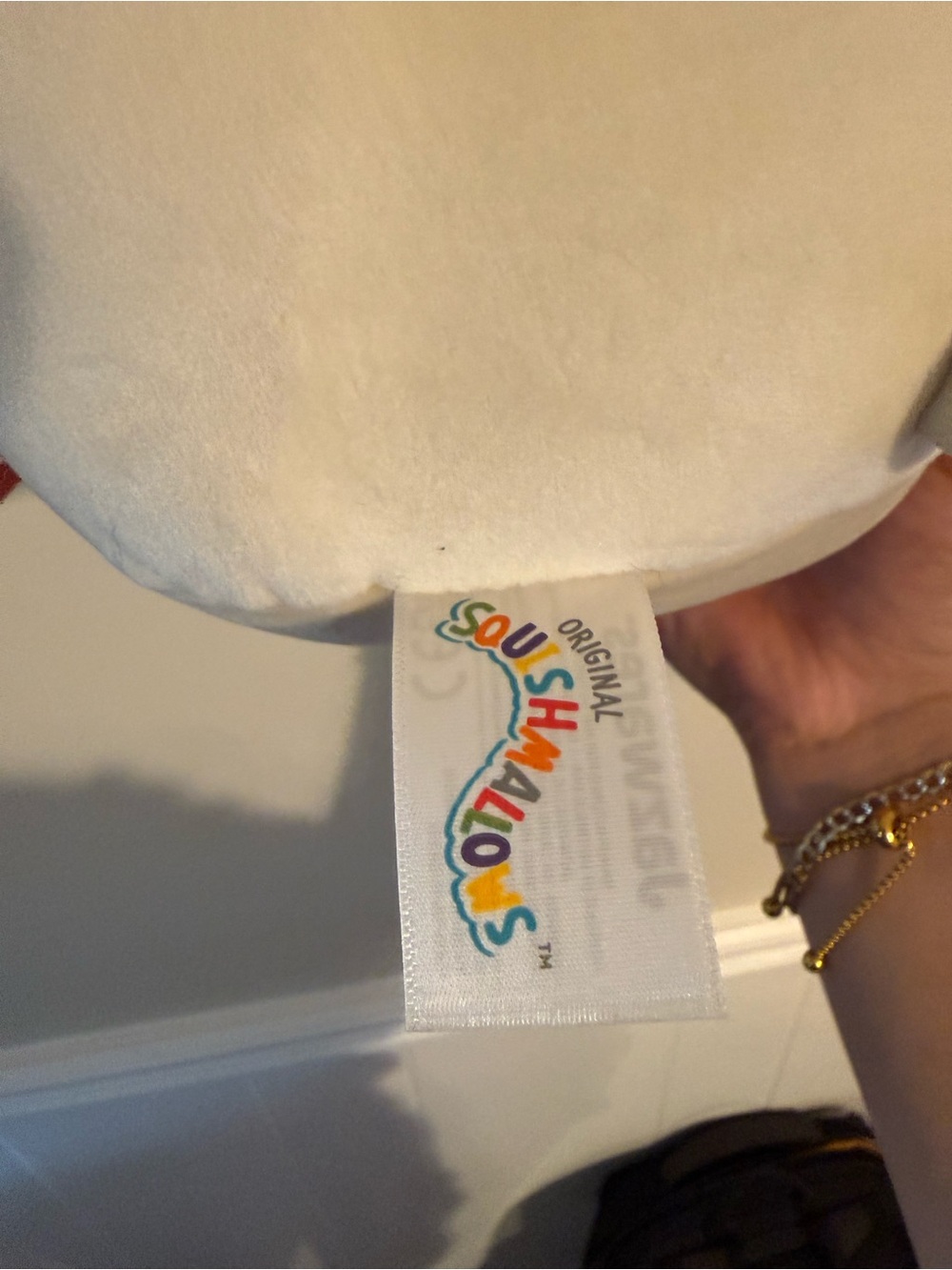 Squishmallows Adela Dog 8” Valentine’s Plush NWT Hearts Original Tag - Picture 4 of 4